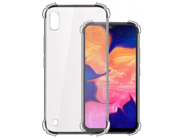 Mobile Case Back Cover For Samsung Galaxy A10 (Transparent) (Pack of 1)